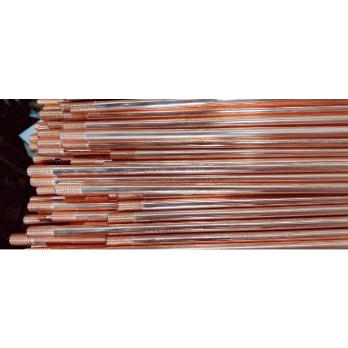 Jual Grounding Rod Lapis Tembaga 5/8 X 1.5 Mtr, Rod Copper Bonded ...