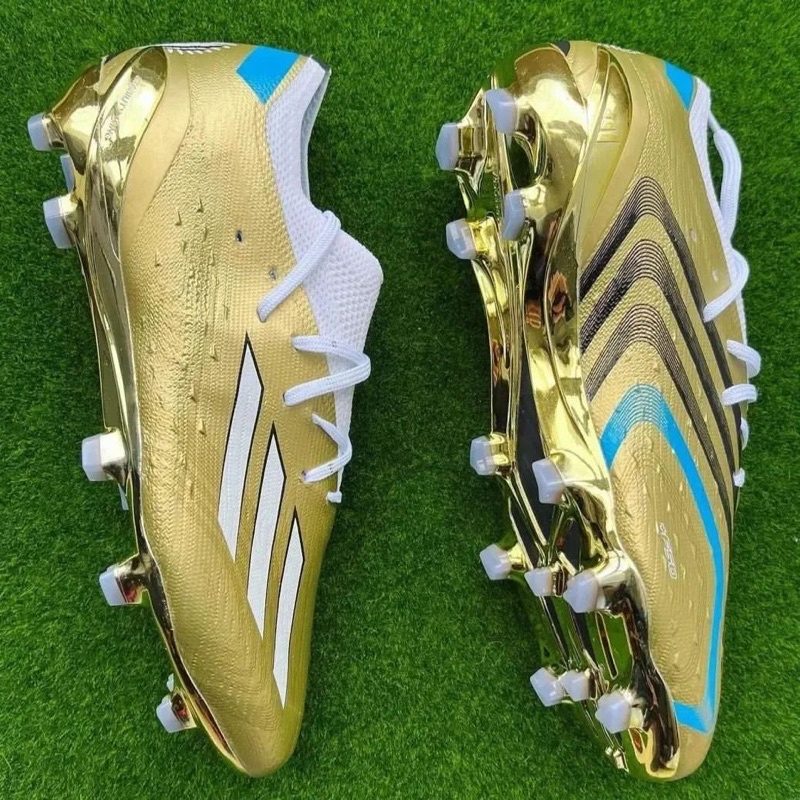 Jual Sepatu Bola Adidas X Speedportal .1 Messi White Metalic Gold