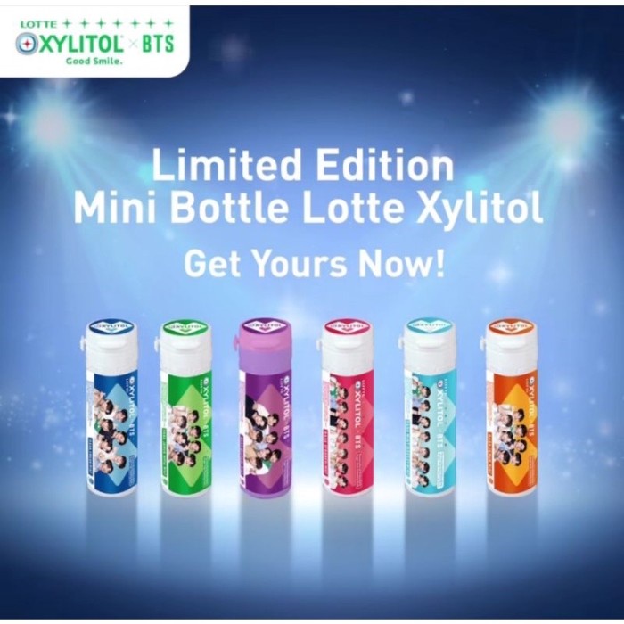 Jual Lotte Xylitol BTS Limited Edition 27gr Shopee Indonesia
