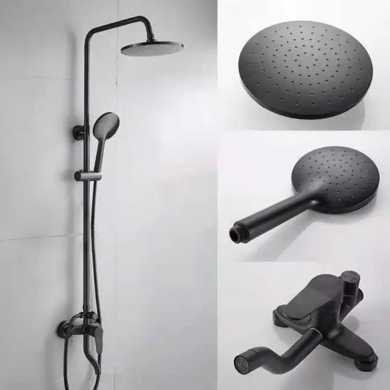Jual shower column panas dingin/shower tiang hitam | Shopee Indonesia