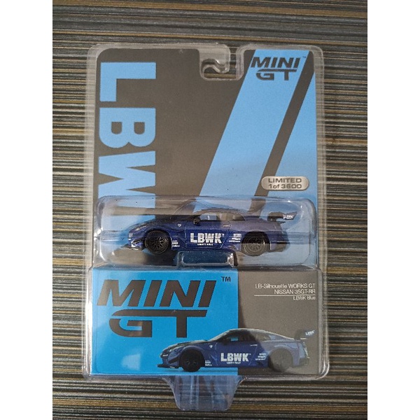 Jual Mini GT Nissan GTR R35 LB Silhoutte Blue | Shopee Indonesia