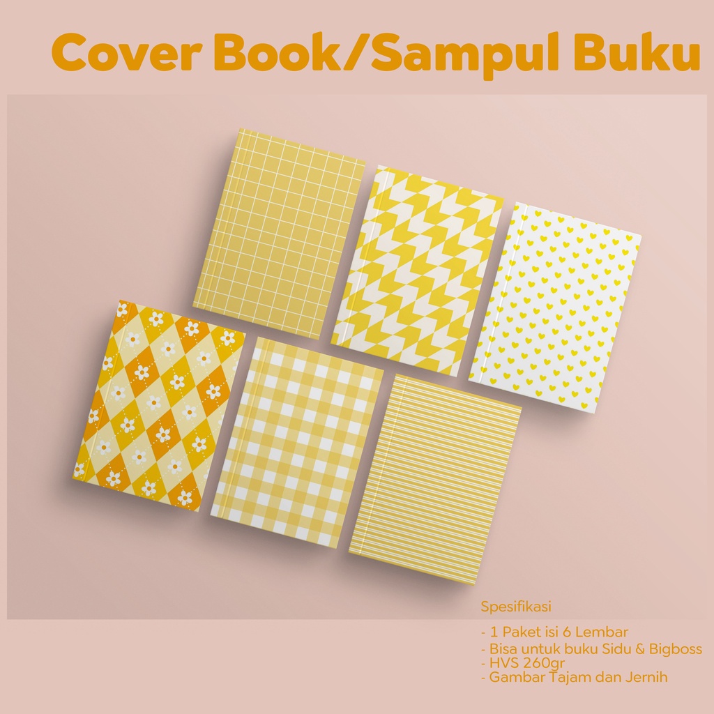 Jual COVER BOOK | SAMPUL BUKU AESTHETIC | SAMPUL BUKU SEKOLAH | BOOK