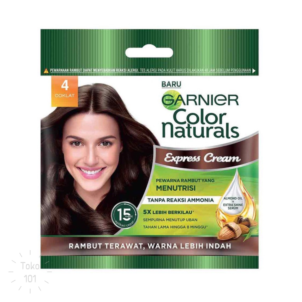 Jual Garnier Color Naturals Hair Color Sachet No.4 Coklat Shopee Indonesia
