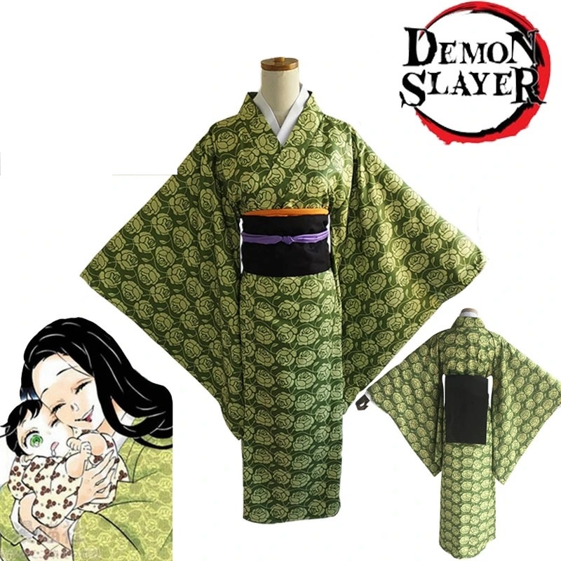 Jual Haori Baju Cosplay Kimono Jubah Anime Demon Slayer Kimetsu No Yaiba Hashibira Inosuke 