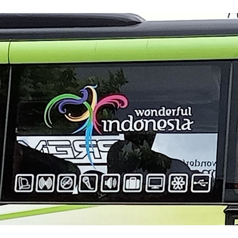 Jual Stiker cutting sticker bus kaca bus | Shopee Indonesia