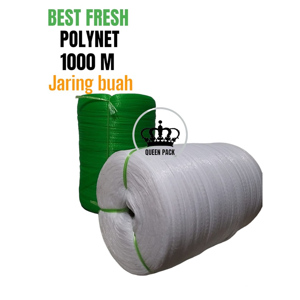 Jual Polynet roll 1000 meter besar jumbo 1000m 1000 m waring rambang ...