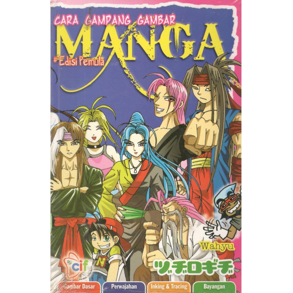 Jual Buku Cara Mudah Menggambar Manga Menggunakan Pensil - BUKU CARA