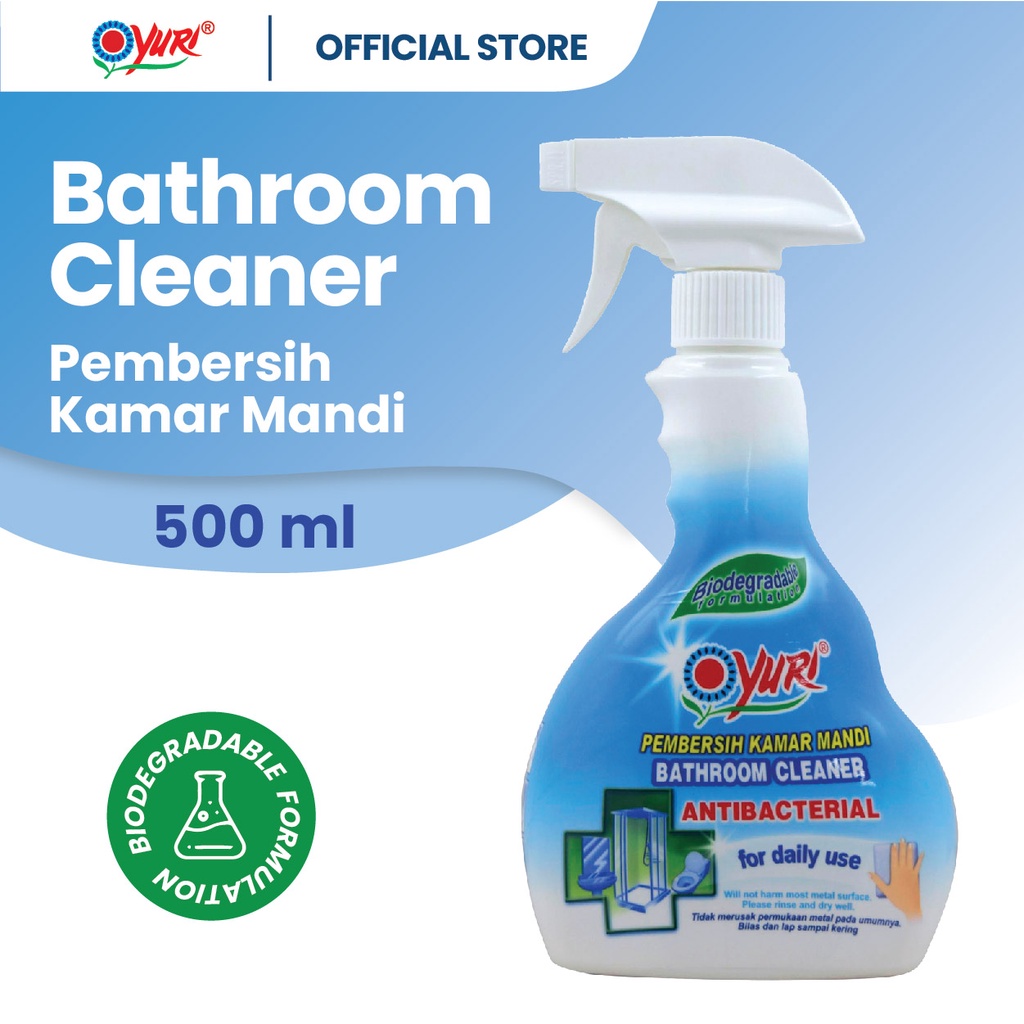 Jual Yuri Bathroom Cleaner Pembersih Kamr Mandi 500 Ml | Shopee Indonesia