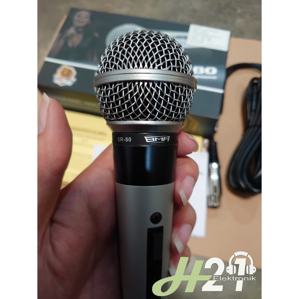 Jual Mic BMA SR 80 Microphone Vokal BMA SR 80 Mik BMA SR 80 Untuk Vokal ...