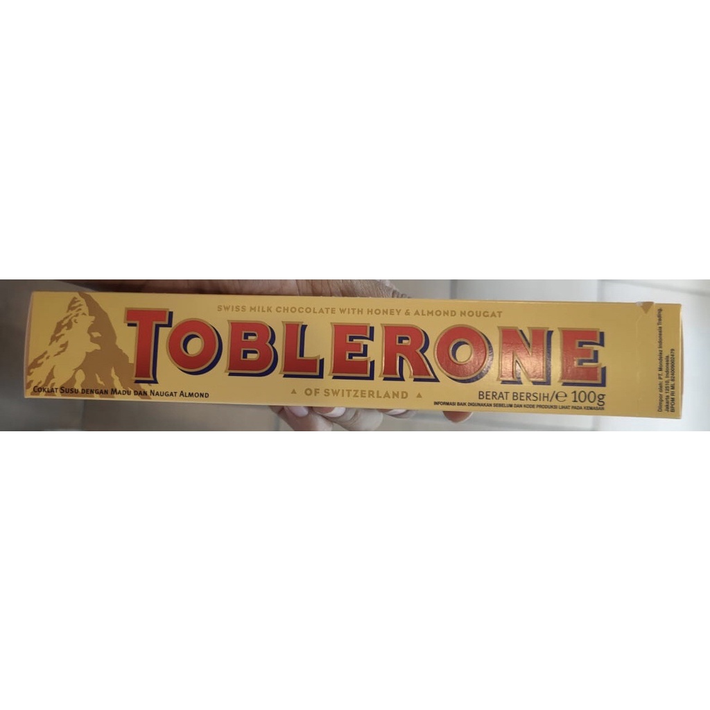 Jual Cokelat toblerone / Toblerone / Cokelat / TOBLERONE 100gr Shopee