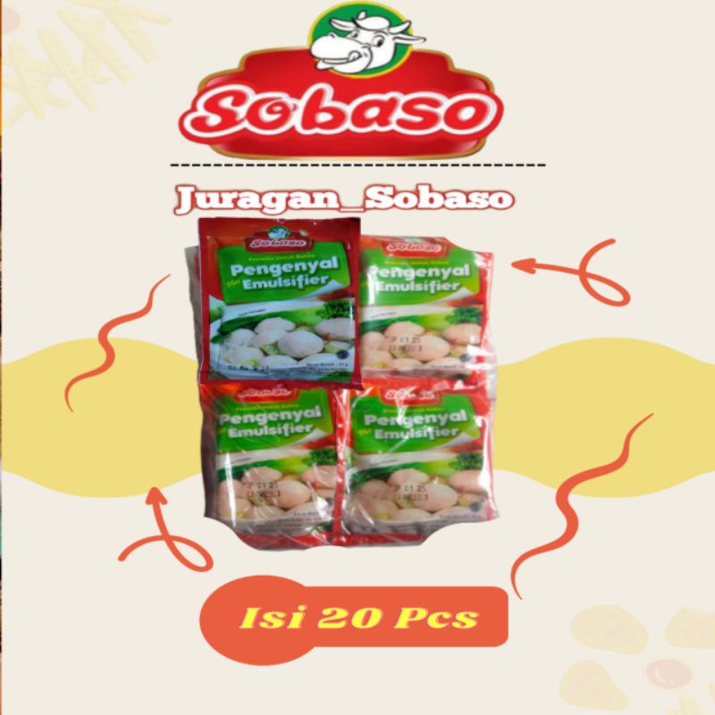 Jual Sobaso Pengenyal Bakso Emulsifier 32 Gram 1 Pack Shopee Indonesia