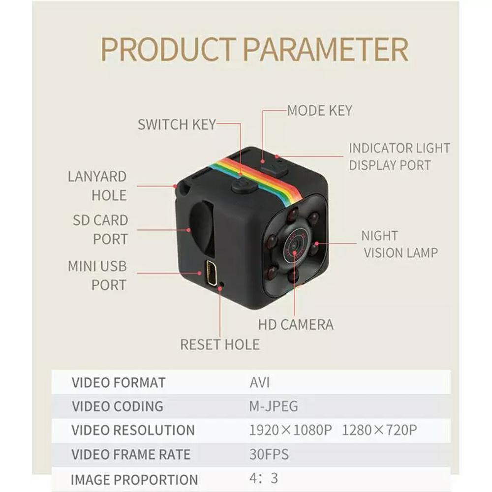 Jual Kamera Mini SQ 11 MINI Full HD 1080 P 12 MP Kamera Pengintai Bisa ...