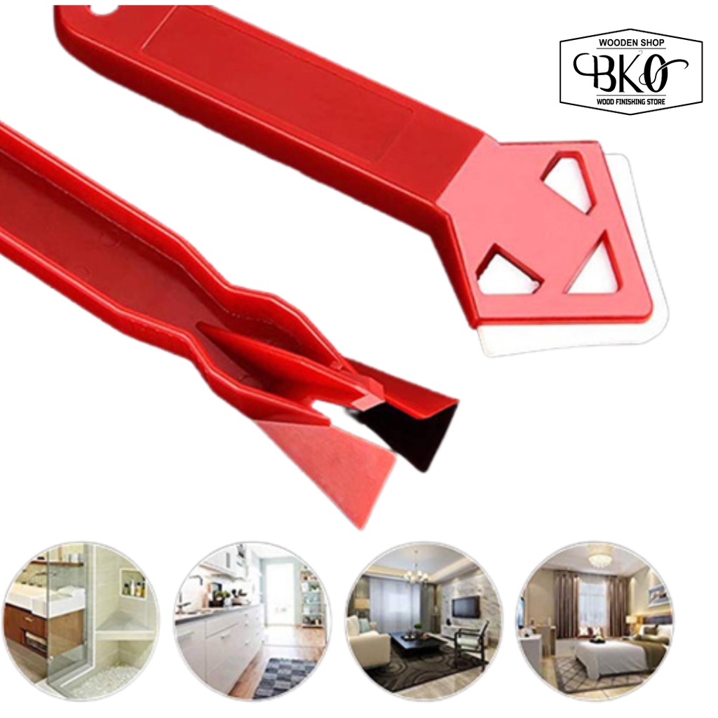 Jual Balight 2 in 1 Alat Pembersih Perapi Lem Silikon Sealant Tool ...