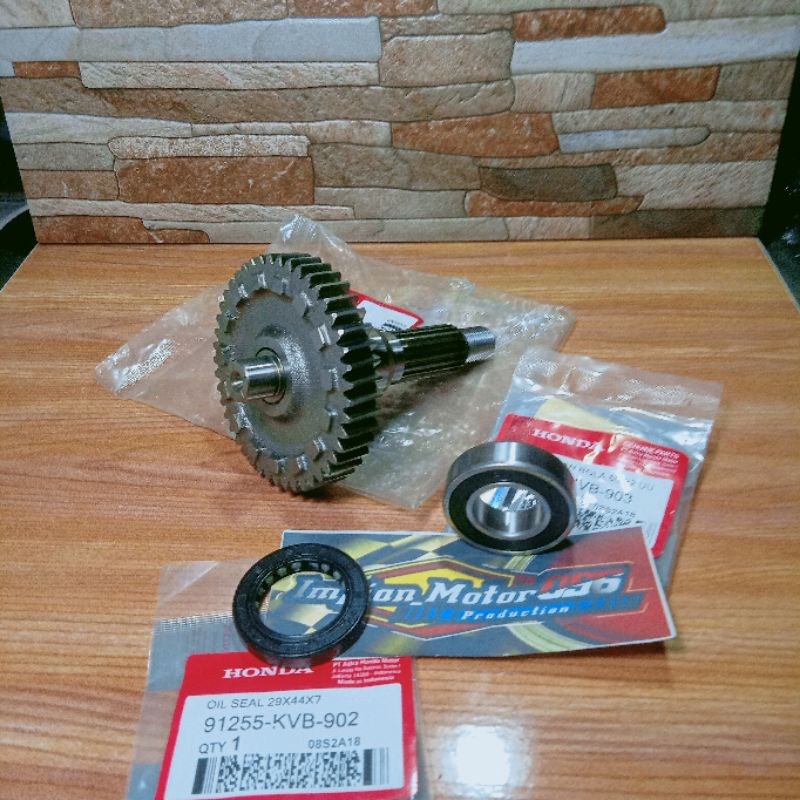Jual As roda belakang K44 assy plus seal sil as roda plus Bering klaher ...