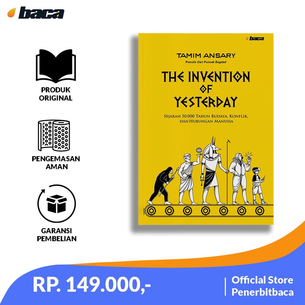 Jual The Invention of Yesterday Tamim Ansary Shopee Indonesia