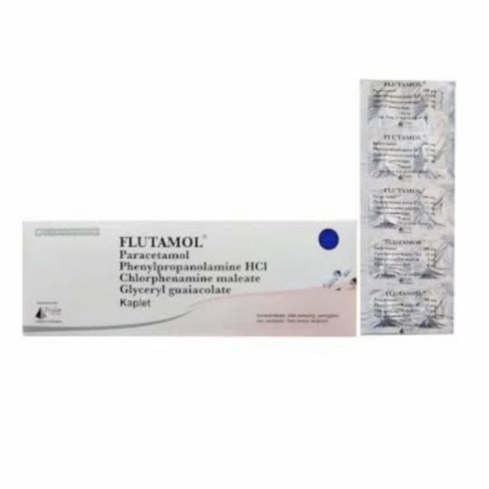 Jual Flutamol strip 10 tablet ( obat panas batuk flu ) | Shopee Indonesia