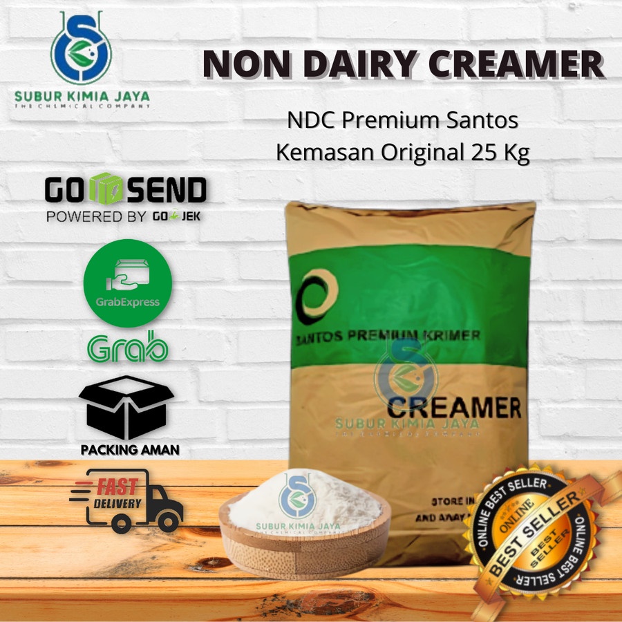 Jual Non Dairy Creamer / NDC SANTOS / Susu Krimer 25 Kg Khusus Kurir ...