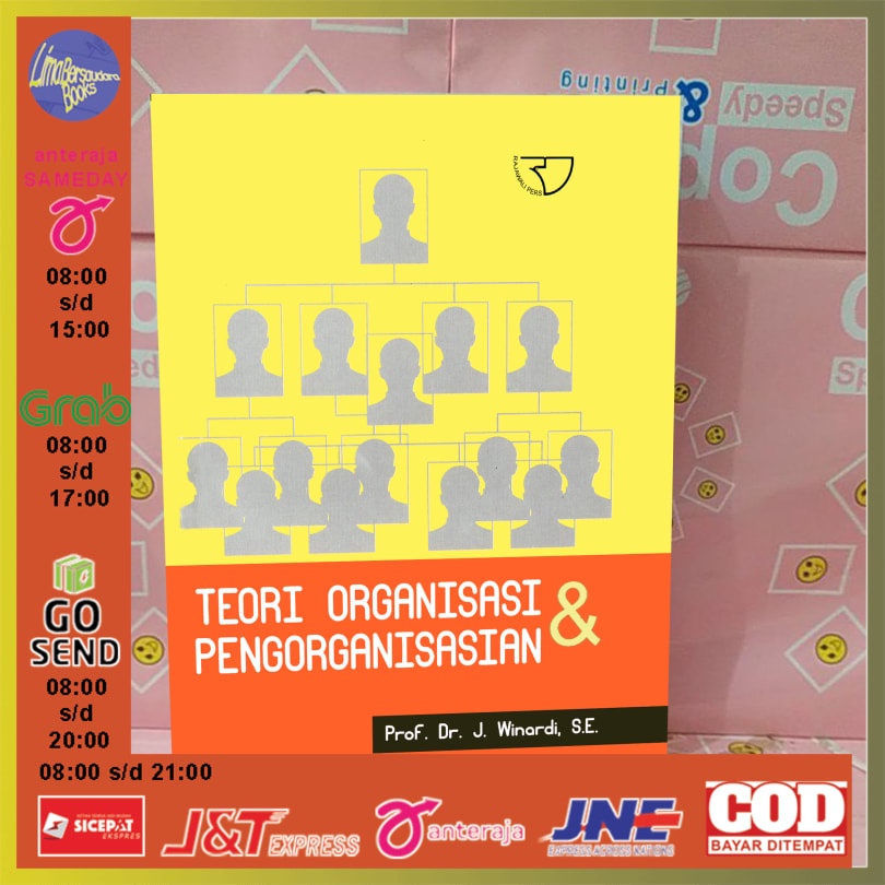 Jual Teori Organisasi Dan Pengorganisasian By Winardi | Shopee Indonesia