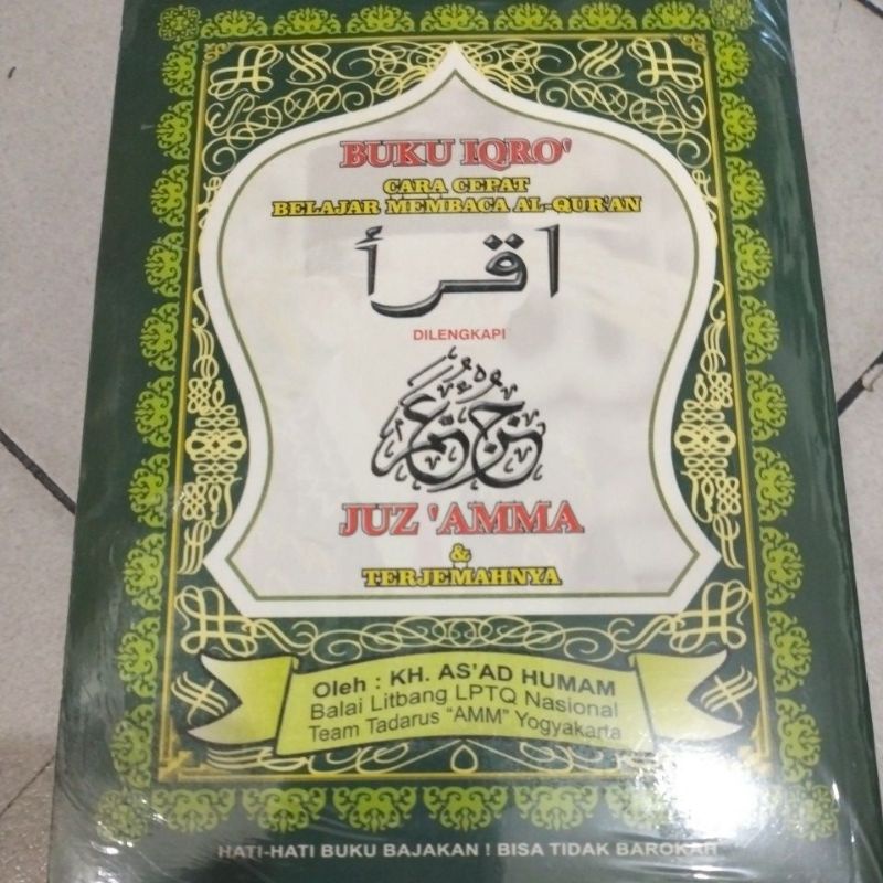 Jual Buku IQRO Dan Juz Amma Besar | Shopee Indonesia