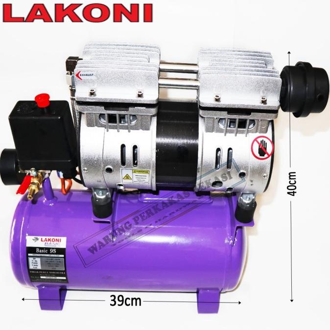 Jual Lakoni Mesin Kompressor Oilless 0.75Hp 3/4Hp Kompresor Listrik ...