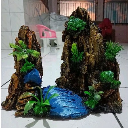 Jual tebing variasi A3H-05 tinggi 23cm aquascape | Shopee Indonesia