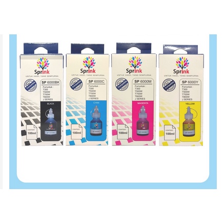 Jual TINTA SPRINK For BROTHER T300 T500W T700W T800W J SERIES | Shopee ...