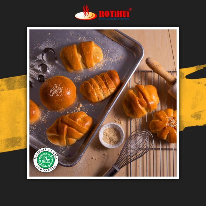 Jual Roti Manis Rotihui varian campur lengkap Mixed 12 pcs | Shopee ...