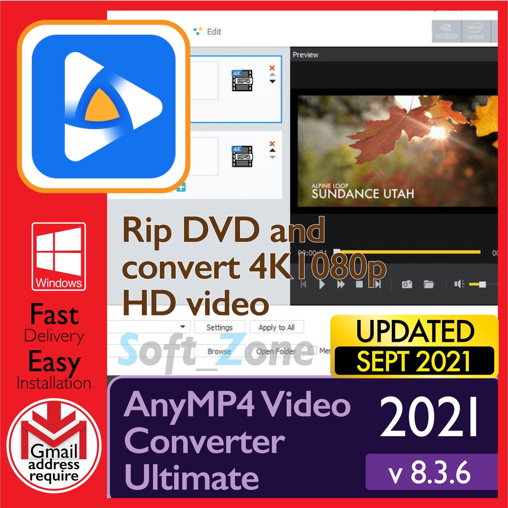 Jual AnyMP4 V𝗶deo Converter Ult𝗶m𝗮te 8.3.6 R𝗶p DVD 𝗮nd convert