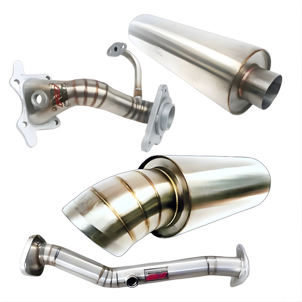 Jual ORD Fullset Exhaust City Hatchback Downpipe Frontpipe Resonator