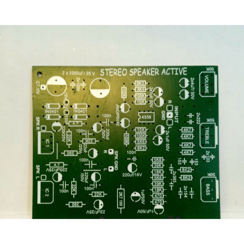 Jual pcb power amplifier aktif speaker tda 2030 2050 | Shopee Indonesia