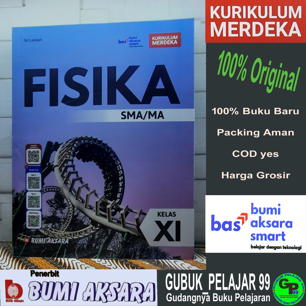 Jual Buku Siswa FISIKA Kelas 11 Untuk SMA/MA KURIKULUM MERDEKA Penerbit ...