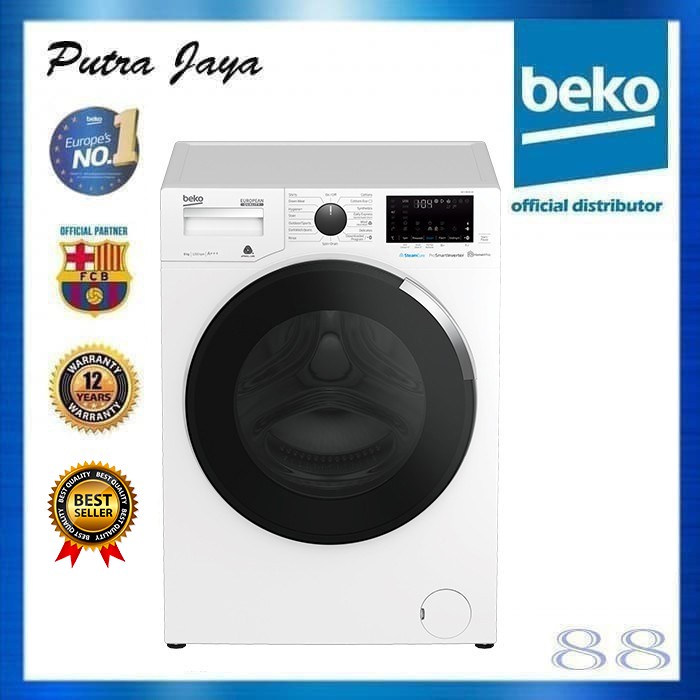 Jual Mesin Cuci Beko Front Loading 8 Kg WCV8646X0 / WCV 8646 X0 ...