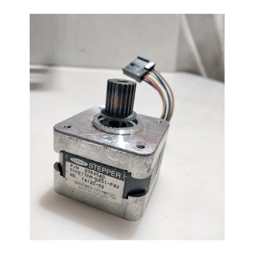 Jual Stepper Stepping Motor Minebea Nema 17 17PM-KO31-P4V | Shopee ...