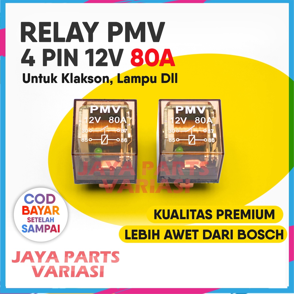 Jual Relay Untuk Klakson Dan Lampu Kaki V A Pmv Riley Riley