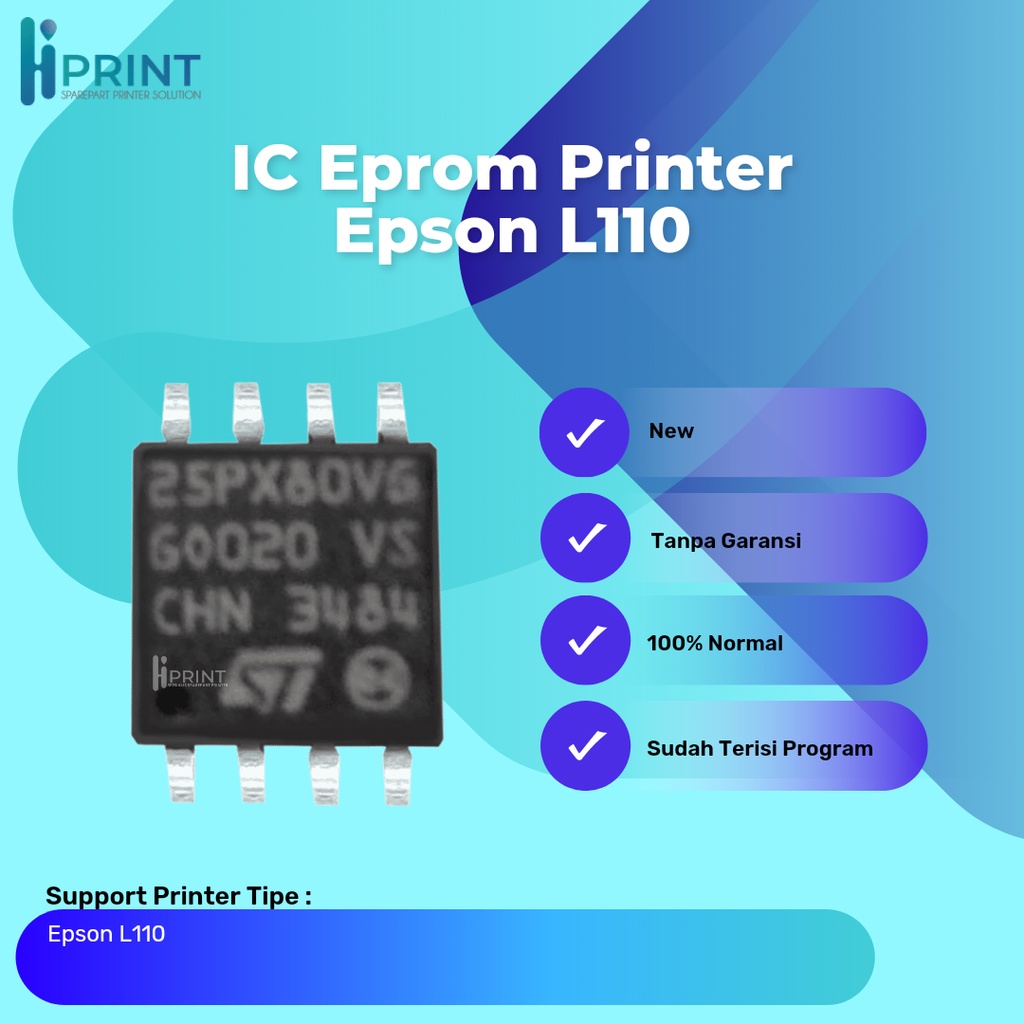 Jual IC Eprom Epson L110, IC Eeprom Reset Epson L110, Resetter Printer ...