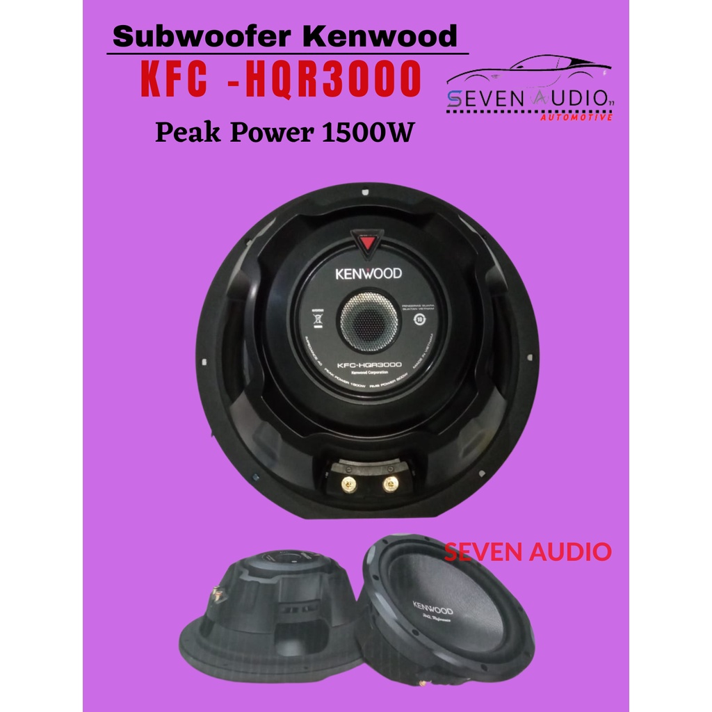 Jual Subwoofer Kenwood 12 inch KFCHQR3000 HQ Reference Series