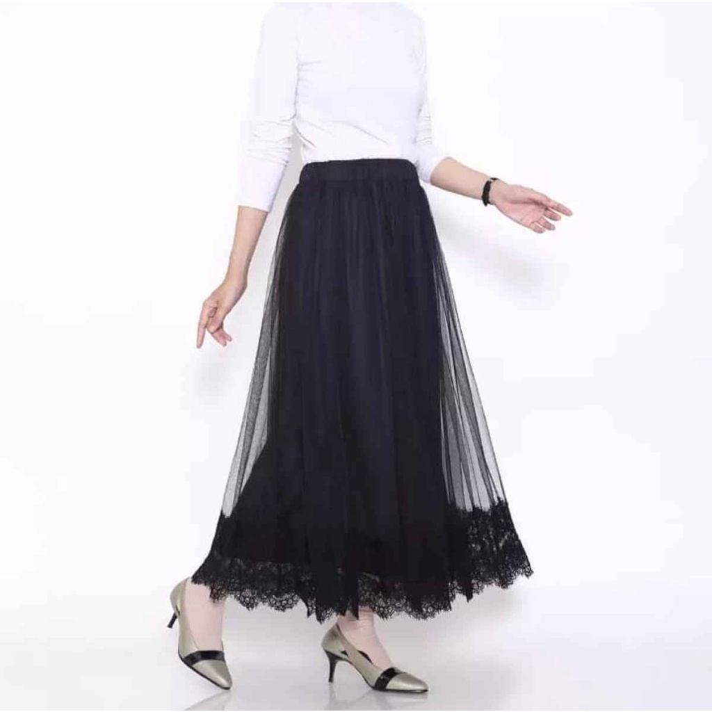 Jual ( COD ) Rok Tutu Renda Dewasa Terbaru // Rok Renda Wanita // Rok ...