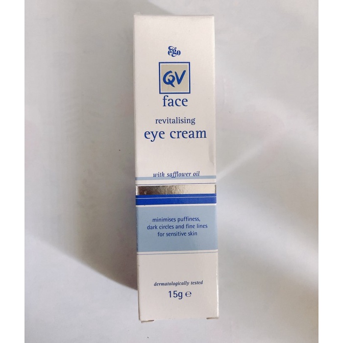 Jual Ego Qv Face Revitalising Eye Cream 15g Shopee Indonesia
