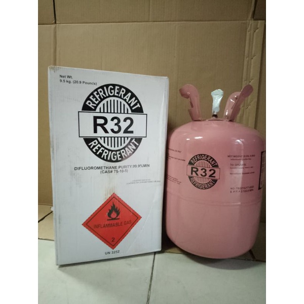 Jual Freon R32 Refrigrant Berat Isi 9,5kg | Shopee Indonesia