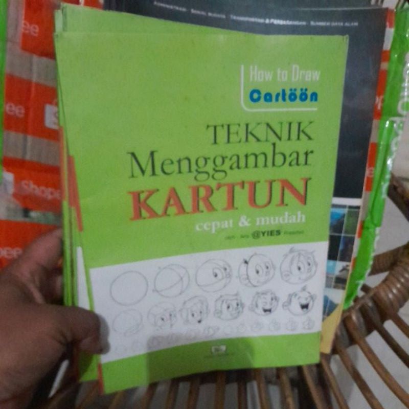Jual buku teknik menggambar kartun cepat & mudah | Shopee Indonesia