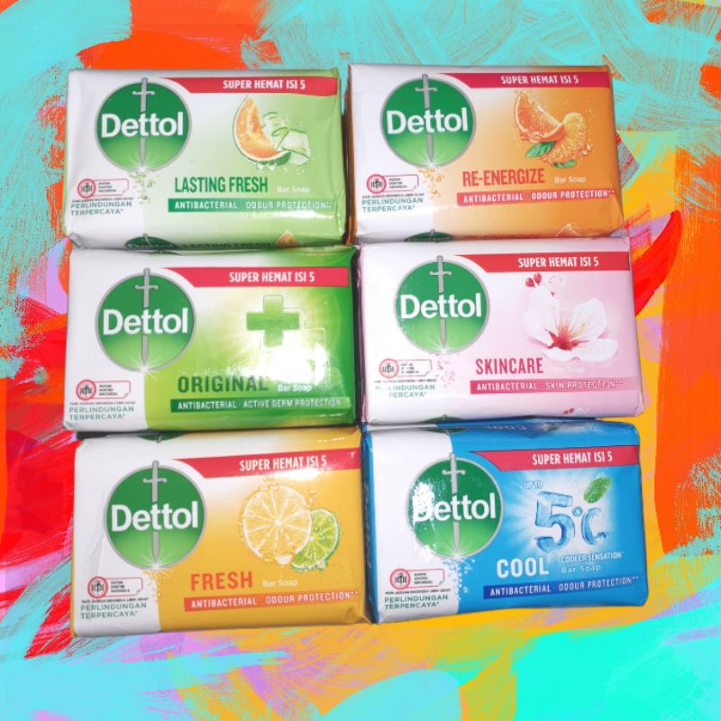 Jual Dettol Sabun Mandi Batang 100 gr (Macam Macam Varian) | Shopee