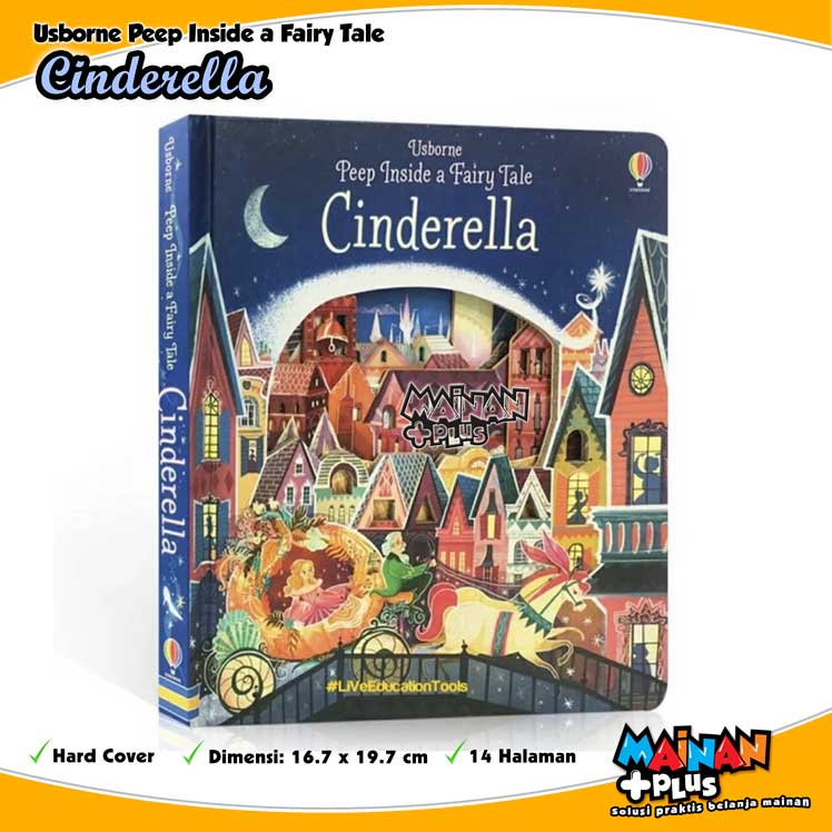 Jual Buku Cerita Aktivitas Anak Usborne Peep Inside A Fairy Tale ...