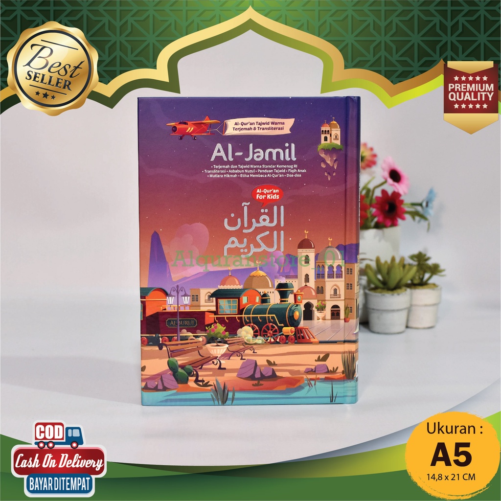 Jual Alquran Al Jamil A5 For Kids Terjemahan Tajwid Berwarna & Latin ...