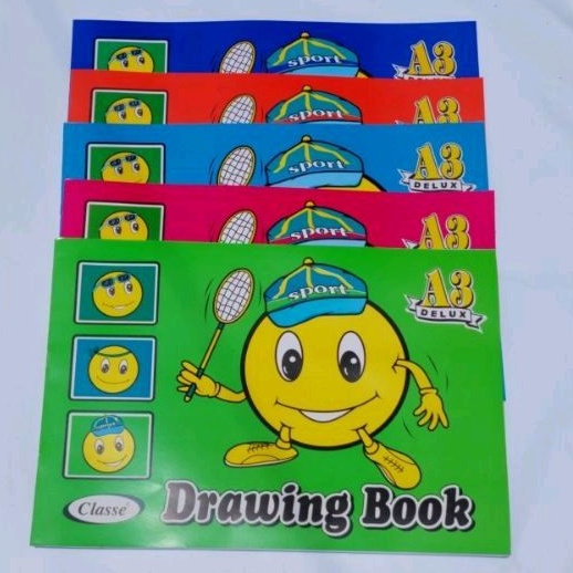 Jual Buku Gambar A3 (besar) merk CLASSE ukuran A3 isi:10buku/pak. Made
