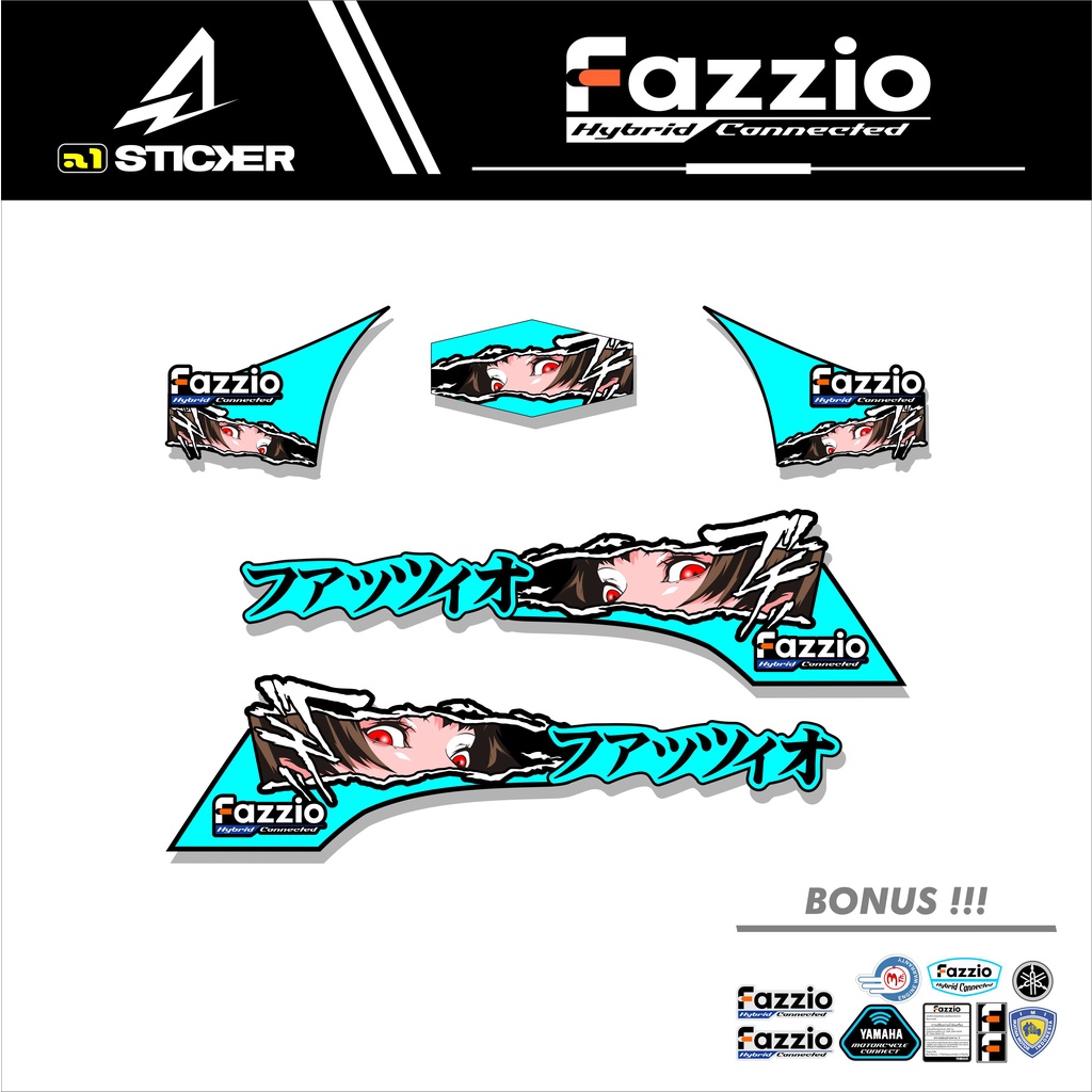 Jual Striping Fazzio Variasi\AN5\Stiping Variasi Anime list Anime ...