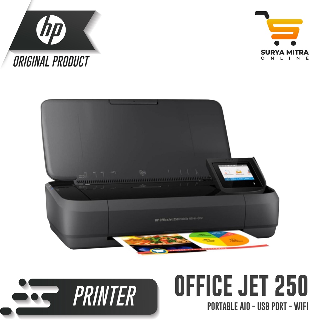 Jual HP OfficeJet 250 Mobile AllinOne Printer Shopee Indonesia