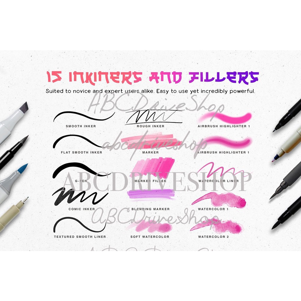 Jual Procreate Brush - Procreate Manga Brushes | Shopee Indonesia