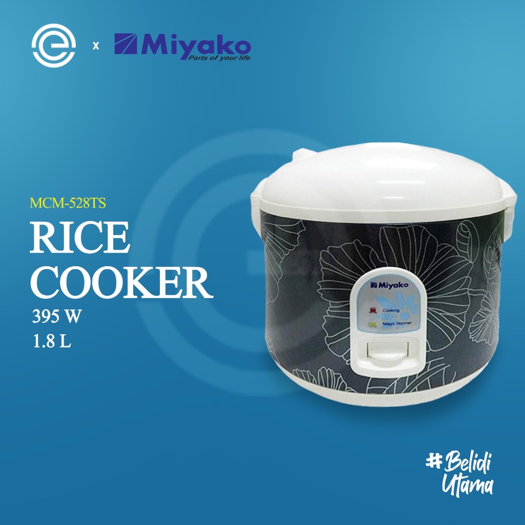 Jual Miyako Rice Cooker Liter Mcm Ts Shopee Indonesia