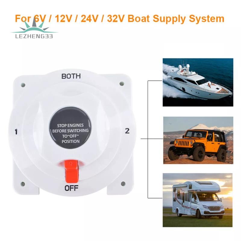 Jual Saklar Aki Kapal Laut Distro Marine Dual Battery Selector Switch