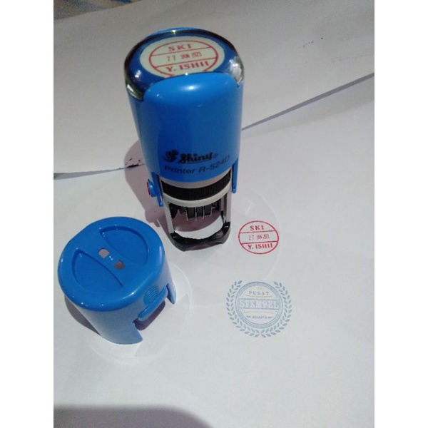 Jual Stempel Shiny Tanggal Bulat R524d , R532d , R538d , R542d , R552d ...